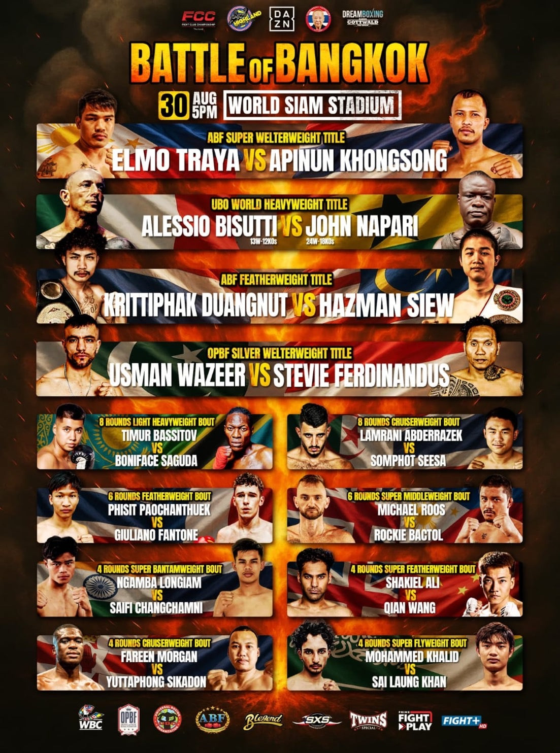 SATURDAY AUG 30