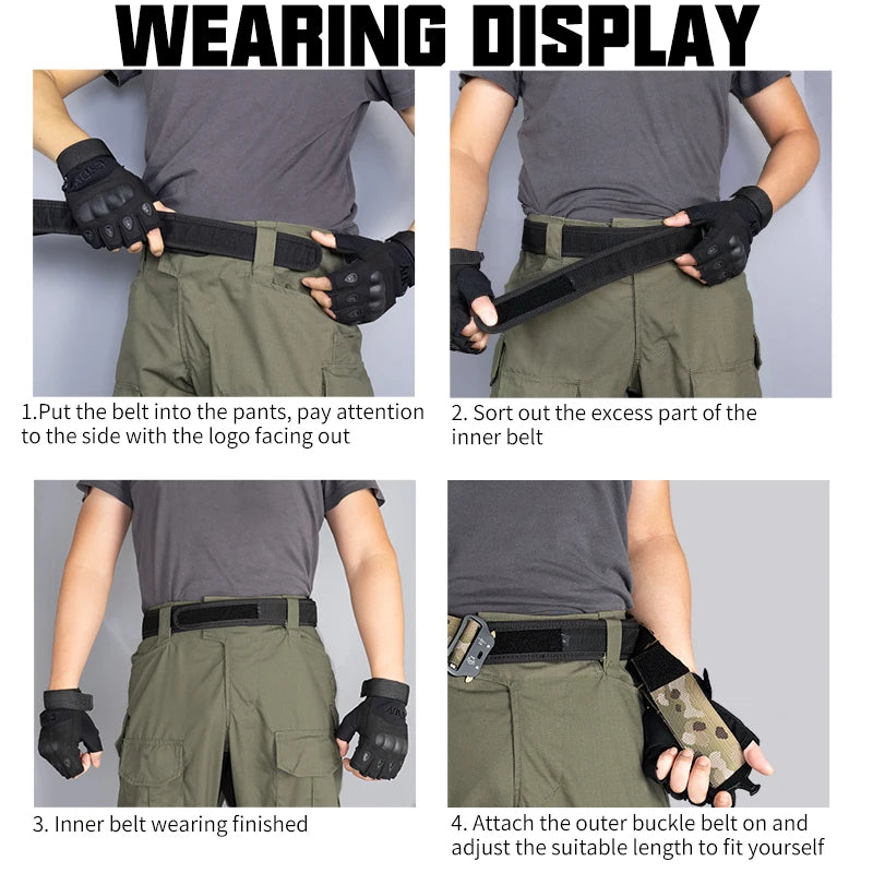 Tactical Belt Quick Release
