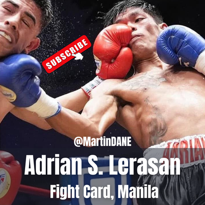 Fight Card no. 1, Manila