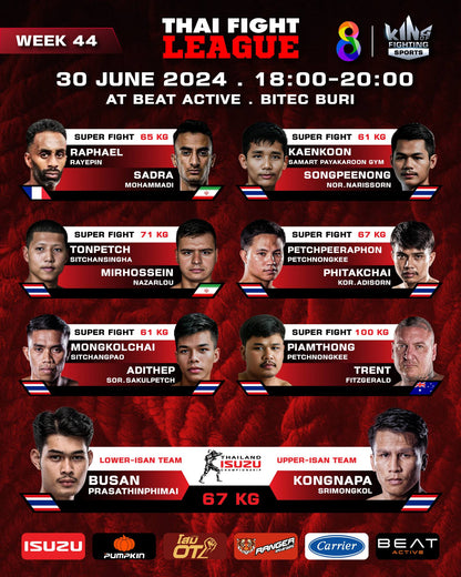 SUPER FIGHTS JUNE 30