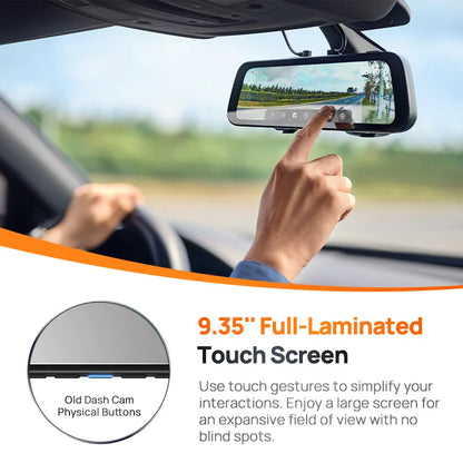  Dash Cam / Rearview /   9.35'' Touch Screen  